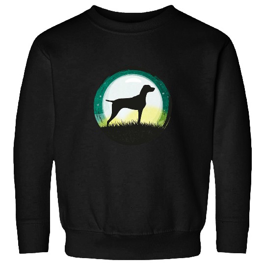 Weimaraner Dog Retro 21 Sweatshirts