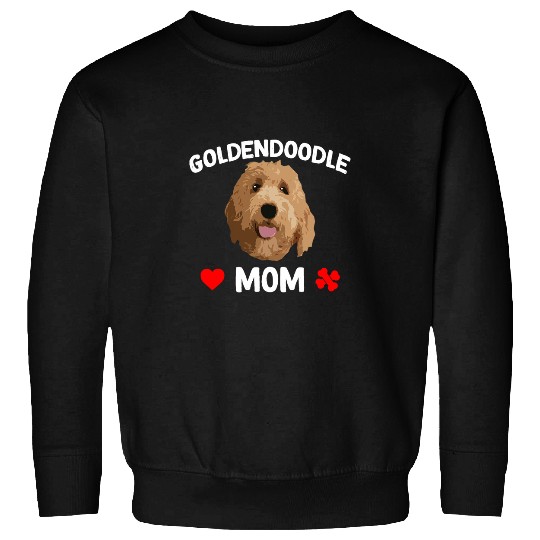 Dog Goldendoodle Family Goldendoodle Dog Mom T-Shirt Sweatshirts