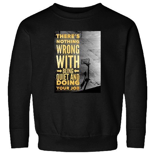 Inspirational Basketball Quote Focus Commitment Winner Sweatshirts