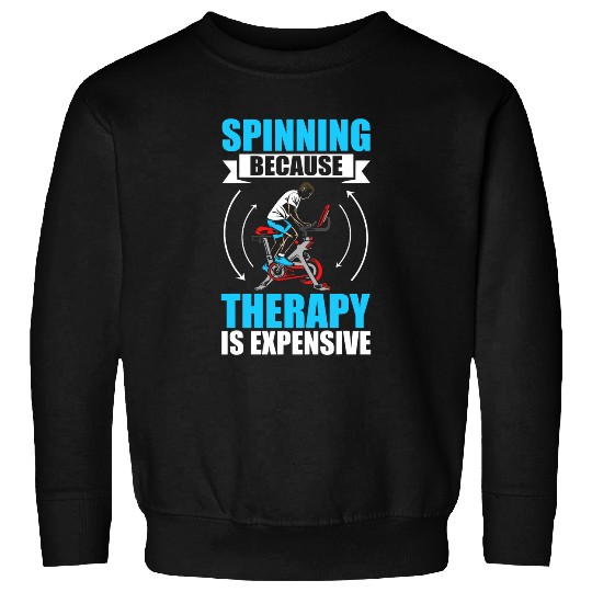 Indoor Cycling Fitness Exercise Spin Cycle Biker Spin Class 6 Sweatshirts