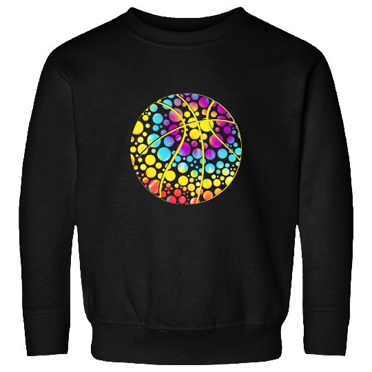 International Dot Day Happy Polka Dot Basketball Lover Sport Sweatshirts