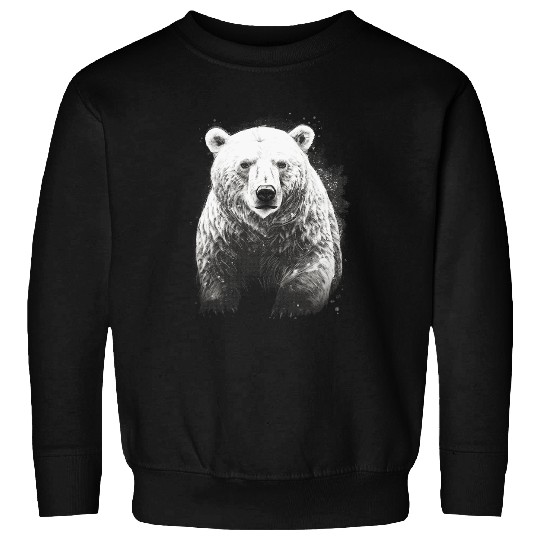 Polar Bear wild animals art animal animal Polar Bear 14 Sweatshirts