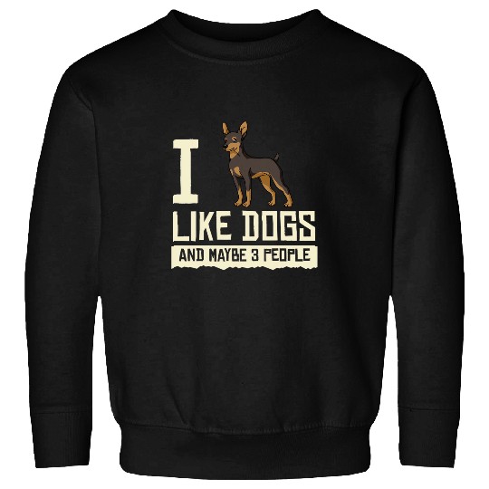 Discover Miniature Pinscher Dog Puppies Owner Lover 10 Sweatshirts