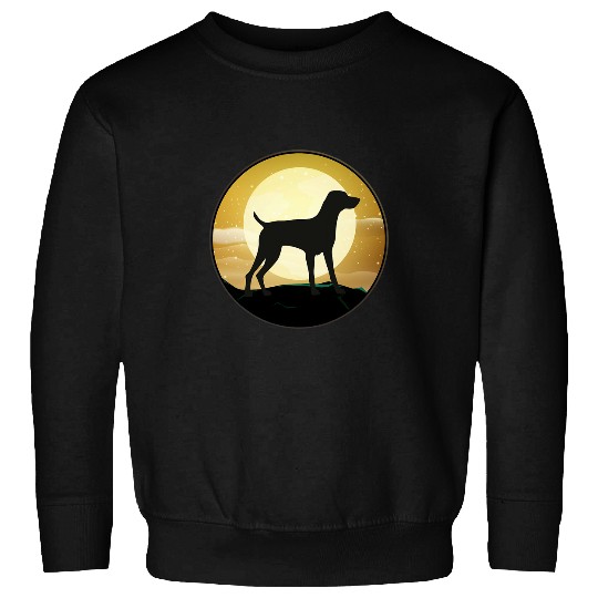 Weimaraner Dog Retro 32 Sweatshirts