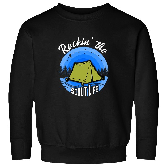 Scout Leader Funny Scout Camping 16 Sweatshirts