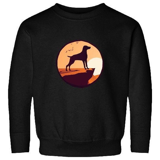 Weimaraner Dog Retro 31 Sweatshirts
