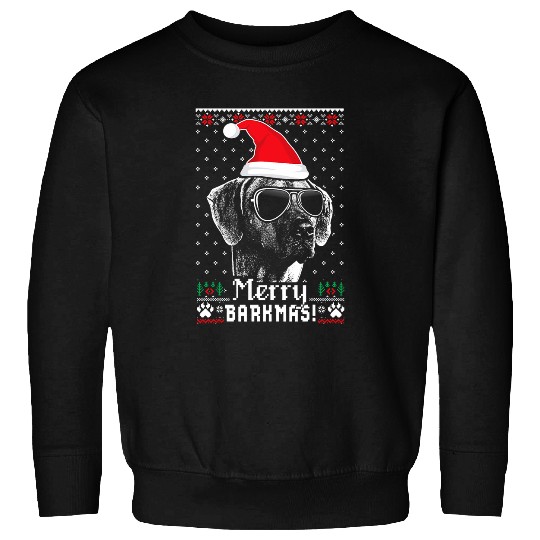 Discover Rhodesian Ridgeback Merry Barkmas Christmas Sweatshirts