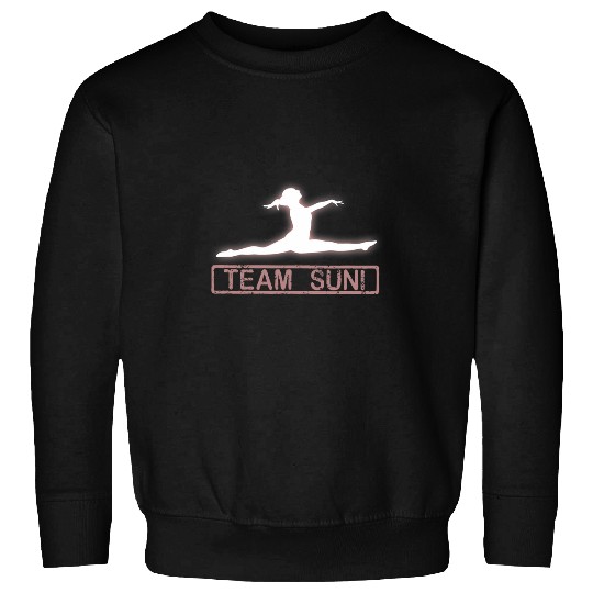 Discover TEAM SUNI Man Women Support Gymnastics Apparel Sweatshirts