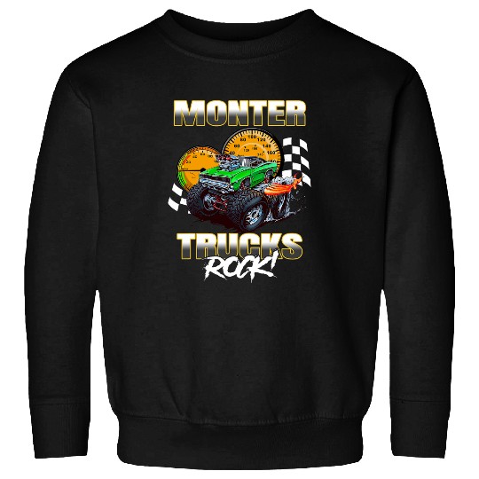 Discover Monster Trucks Rock Sweatshirts