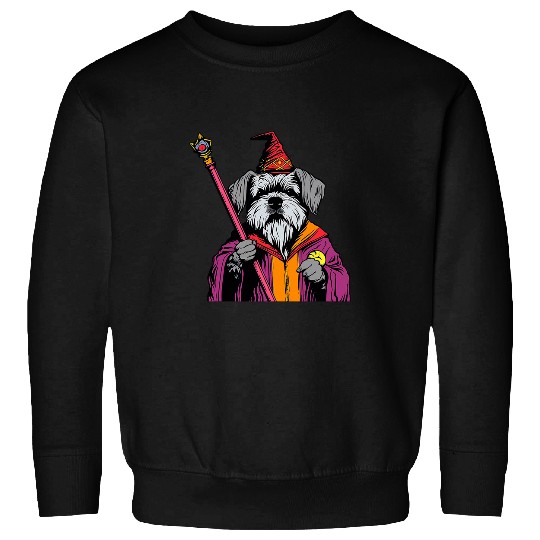 Schnauzer Wizard Funny Dog Magic 1 Sweatshirts