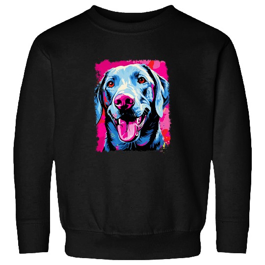 Labrador Retriever Pink Sweatshirts