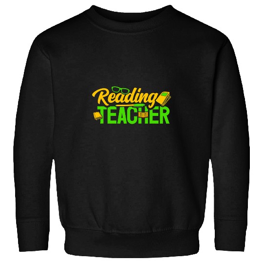 Reading Teacher English Educator Bookish Bookworm Reader Sweatshirts