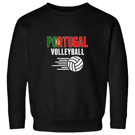 Portugal Volleyball Lovers Jersey Portuguese Sport Fans Sweatshirts
