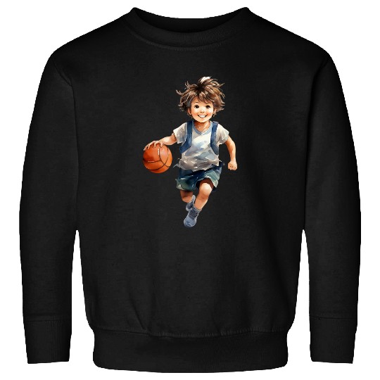 Stylish streetwear for young basketball enthusiasts Sweatshirts