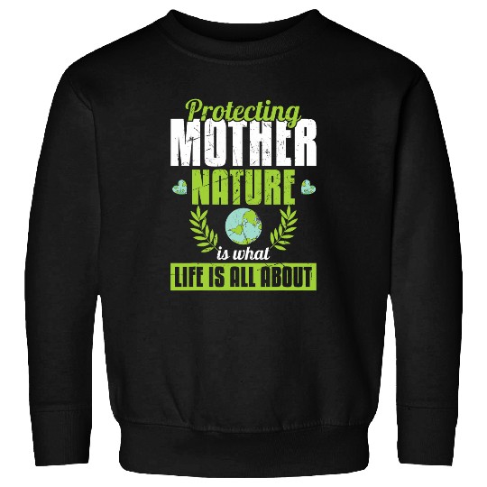 Sustainable Travel Blogger Earth Day Meme Quote Sweatshirts