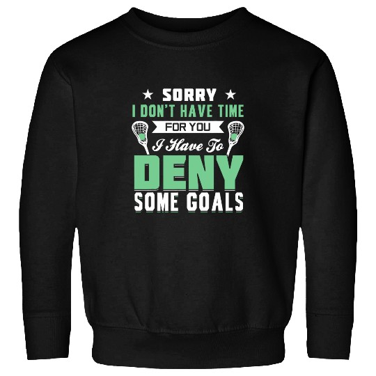 Discover Lacrosse Player Coach Sweatshirts