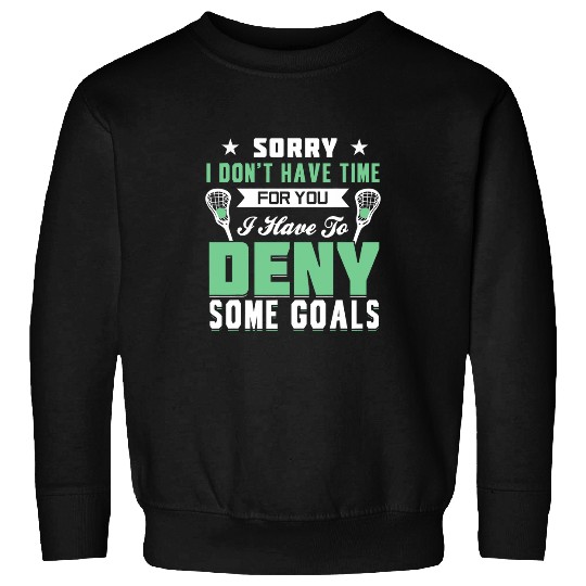 Lacrosse Player Coach Sweatshirts