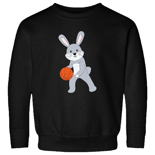 Squirrel Playing Basketball Ball Sports Chipmunk Sweatshirts