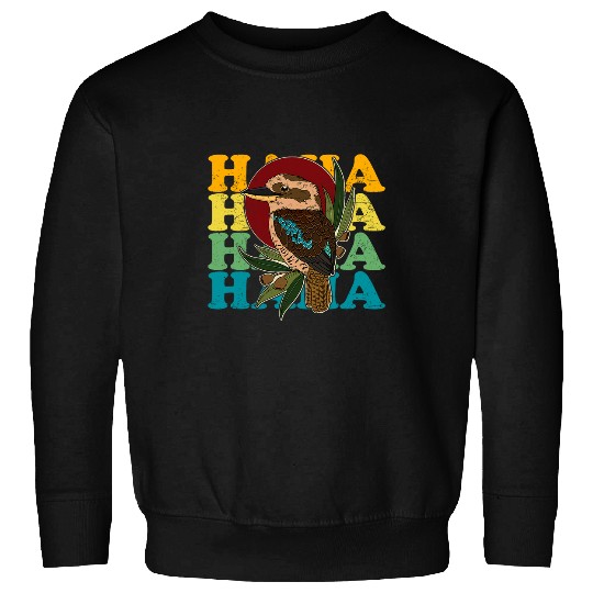 Laughing kookaburra Australia birdwatching biologist birding 1 Sweatshirts