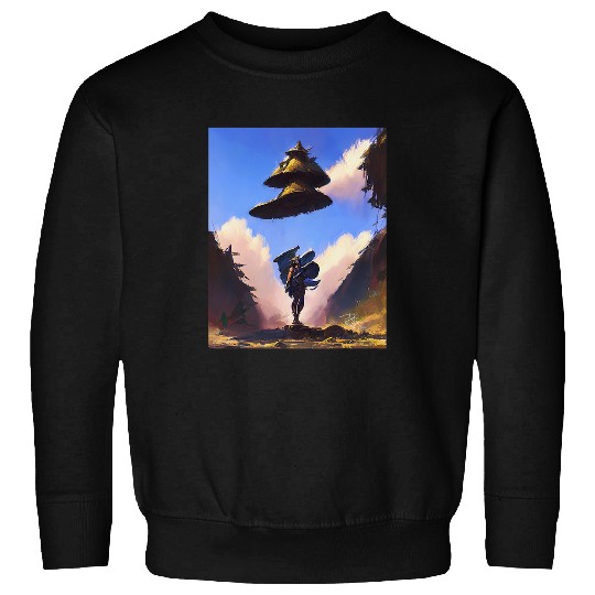 The wonders of flight by Don Castillo Artist on FB Sweatshirts