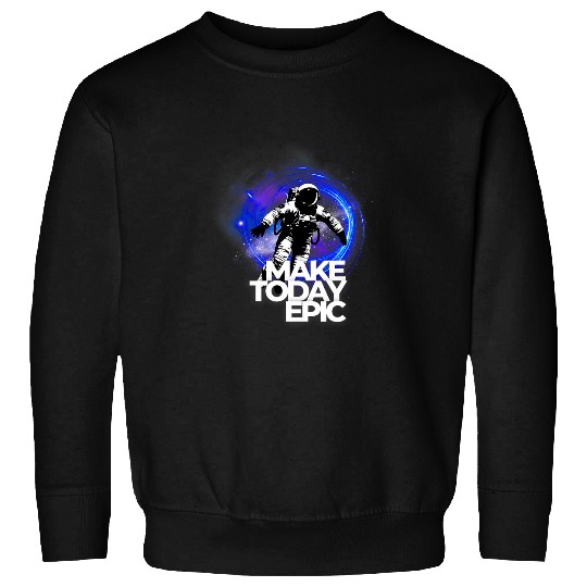 Discover Space Galaxy cool graphic Astronaut Mens fashion Sweatshirts