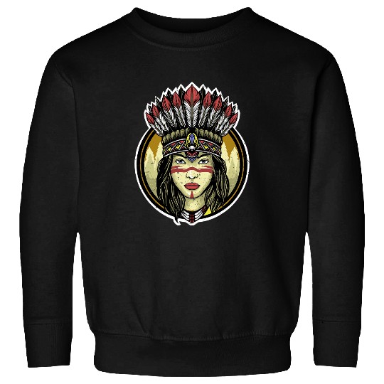 Native American Strong Indigenous Woman 3 Sweatshirts