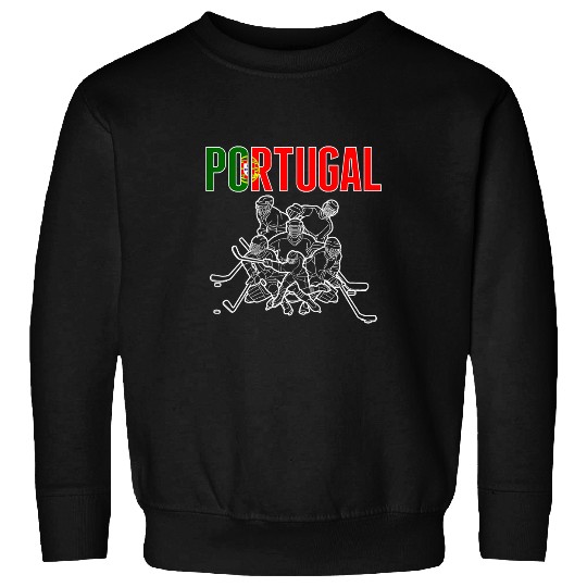 Portugal Ice Hockey Fans Jersey Support Portuguese Hockey 9 Sweatshirts