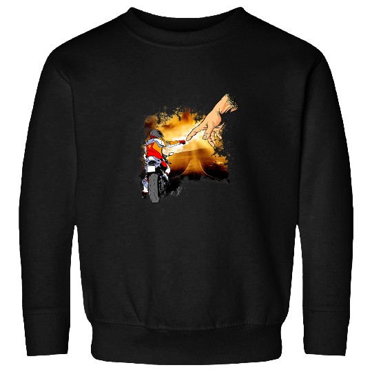 Motorcycle Adam Race 2Biker undefined Sweatshirts