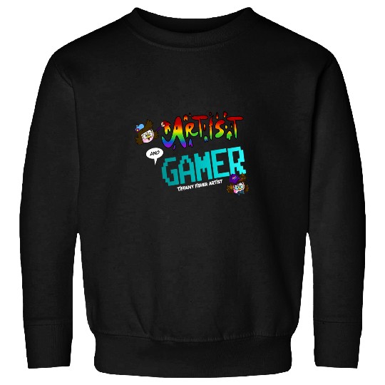 Tiffany Fisher Artist Artist and Gamer Sweatshirts