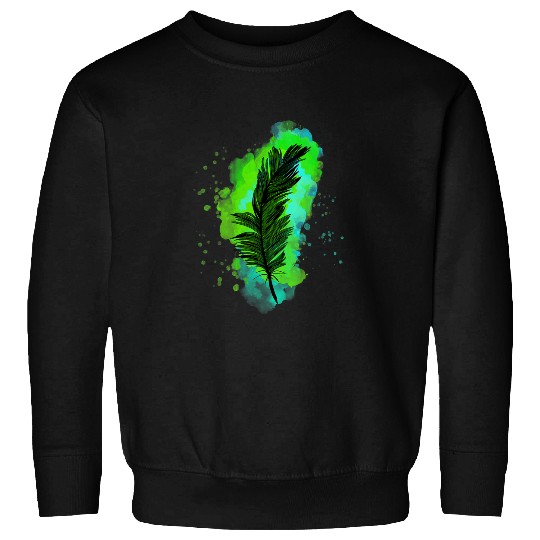 Nice Feather Art Sweatshirts