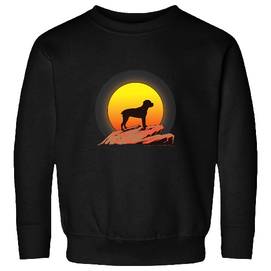 Italian Mastiff Cane Corso Sunrise Sweatshirts