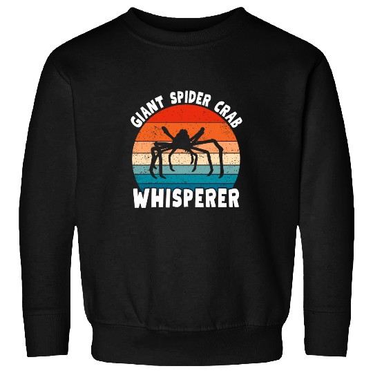 Japanese Spider Crab Whisperer Marine Biologist Sweatshirts