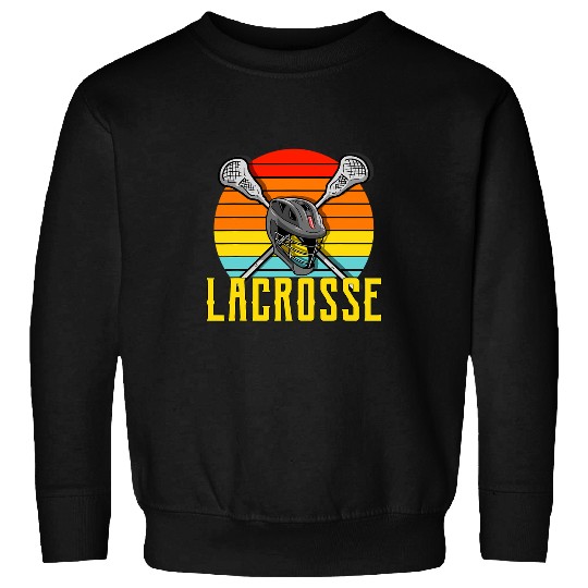 Discover Lacrosse Player Gifts For Men Lax Stick Goalie Coachs Women Sweatshirts