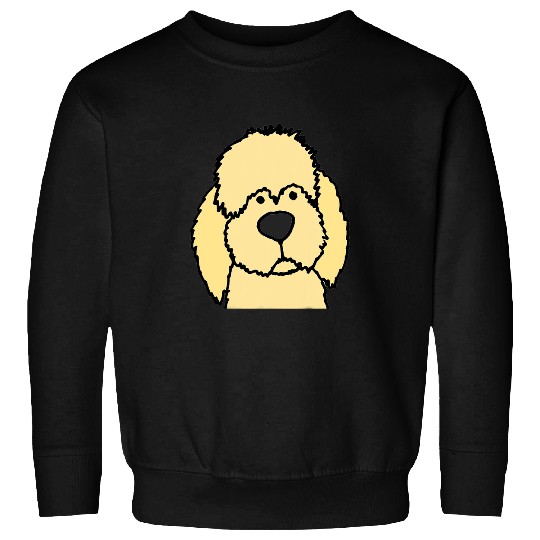 Smileteespetsa Funny Cream Labradoodle Puppy Dog Sweatshirts