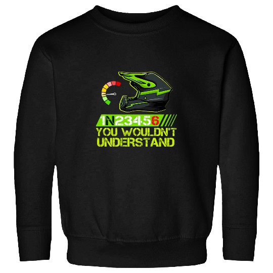 Motorcycle Helmet Super Bike Motocross Supercross Art Gift 21 Sweatshirts