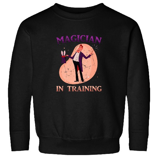 magic 2magician in training 2bunny 2tricks 2rabbit Sweatshirts