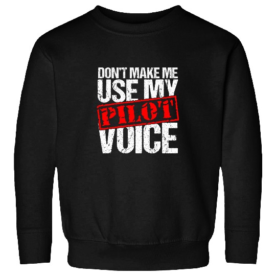Aviation Pilot Funny Gifts Flight Captain Novelty Distressed Sweatshirts