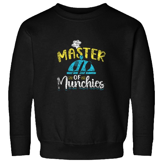 Master Of Munchies Ladies Lunch Lady Cafeteria Worker Sweatshirts