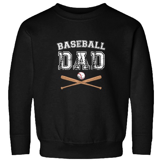 Mens Funny Baseball Dad Coaching Daddy Coachs Player Fathers Day Sweatshirts