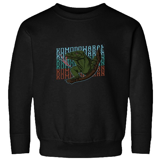 Lizard reptile indonesia endemic varanus zookeeper biologist 9 Sweatshirts