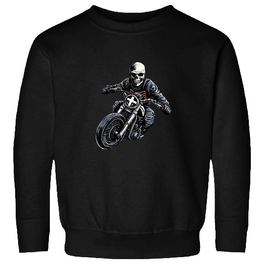 Motorcycle Skeleton Sweatshirts