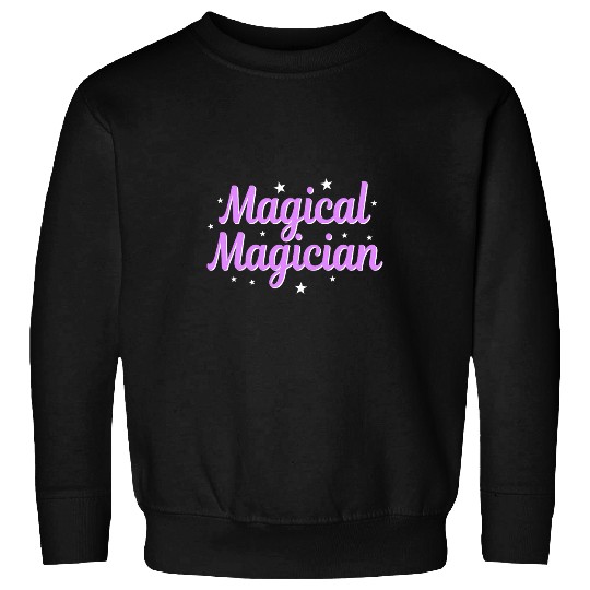 Magician Illusionist Magic Perfomer Card Magical Tricks Sweatshirts