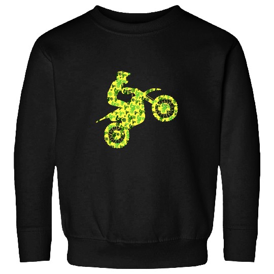 Motocross Dirtbike Dirt Bike Riding Men Dirt Biking Sweatshirts
