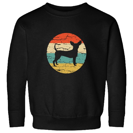 Toy Fox Terrier Dog vintages Mom Dad Retro Gift Sweatshirts