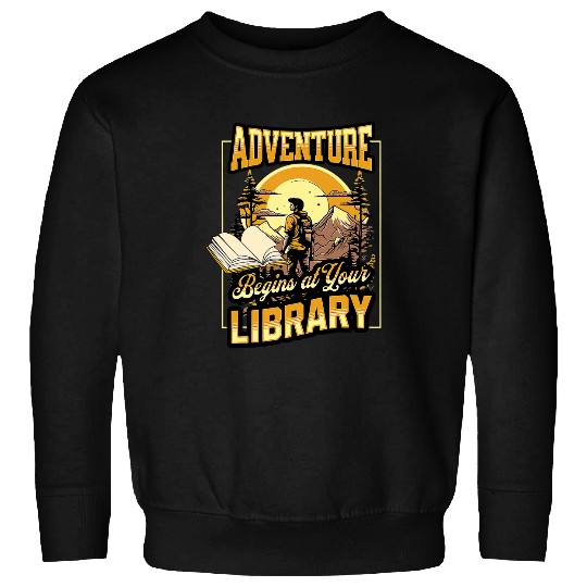 Summer Reading Program 2024 Adventure Begins at Your Library 213 Sweatshirts