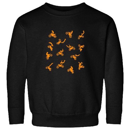 Stunt Dirt Bike Motocross Trials Trail Biker Motorcycle Sweatshirts