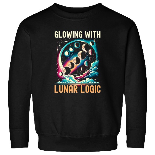 Moon Phase Full Moon Lunar Eclipse Astronomer Astronomy 5 Sweatshirts