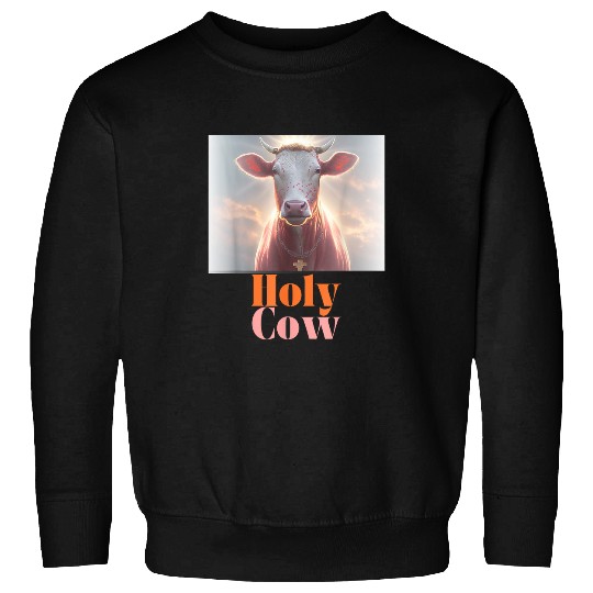 Holy Cow Funny Dairy Farmer Midwest Pride Sweatshirts
