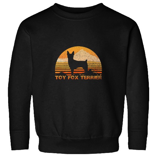 TOY FOX TERRIER Funny Lover vintages Retro Sweatshirts