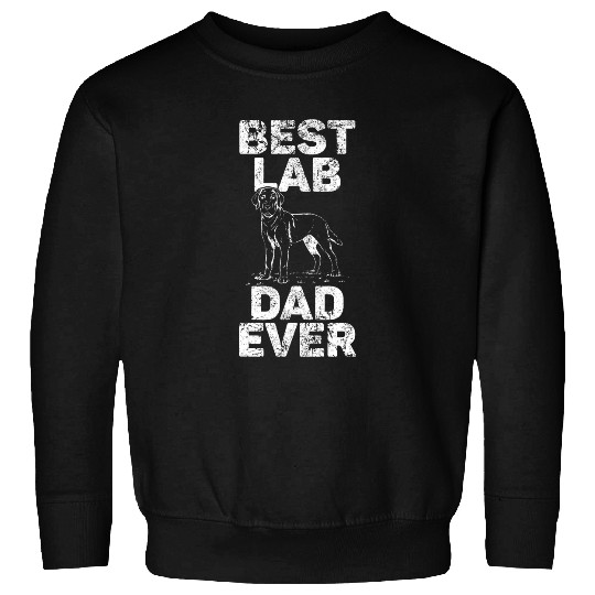 Labrador Lab Dog Mens Best Lab Dad Labbi Labrador Sweatshirts